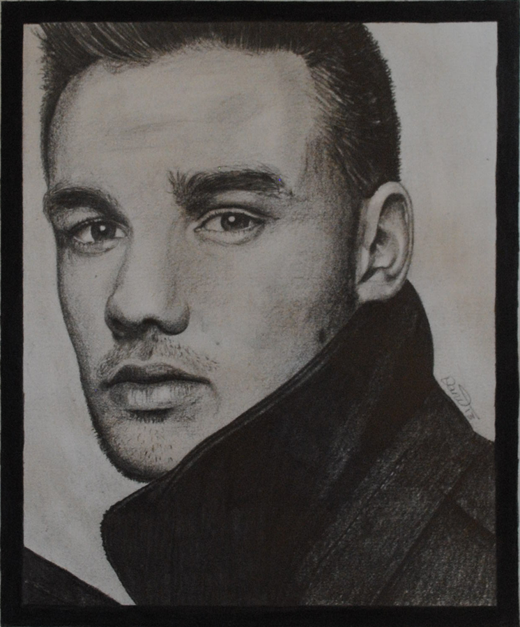 Liam Payne GQ drawing