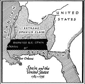 Spain and the United States 1783-1795