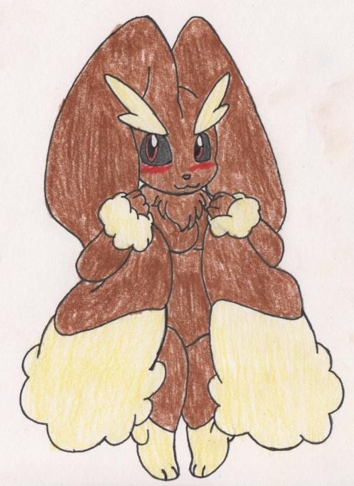 Evolution - Fluff the Lopunny