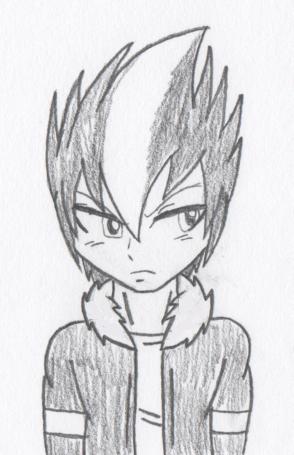 Sketch - Shadow the Hedgehog (Humanized)