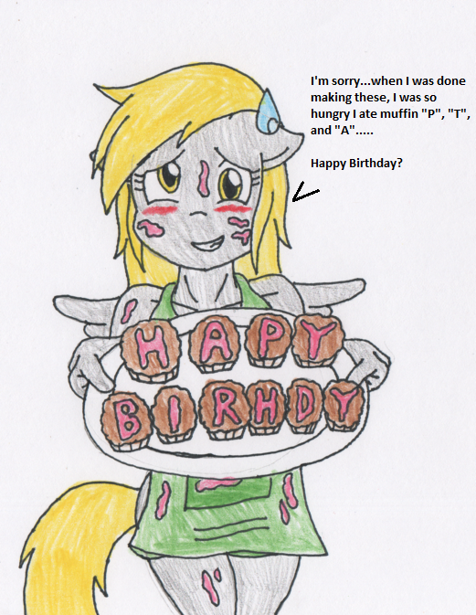 Birthday Message from Derpy