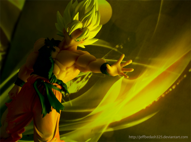 Goku first Super saiyan form