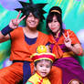 Son goku family cosplay shoot