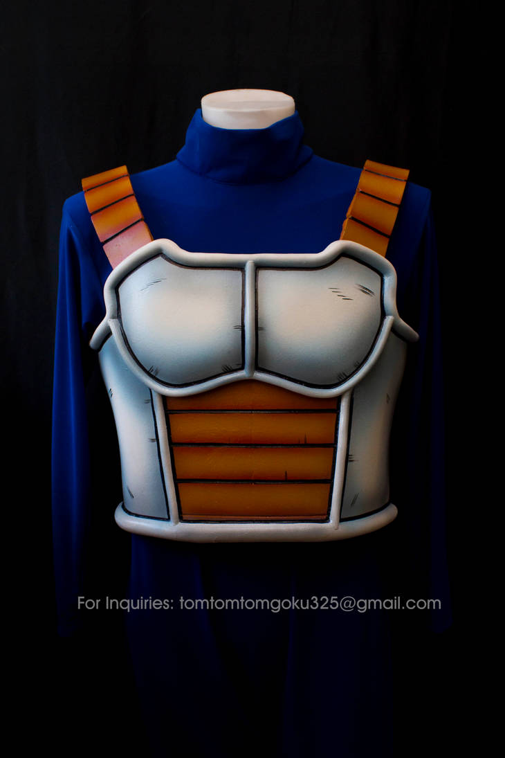 Vegeta Armor of Dragonball Z by jeffbedash325