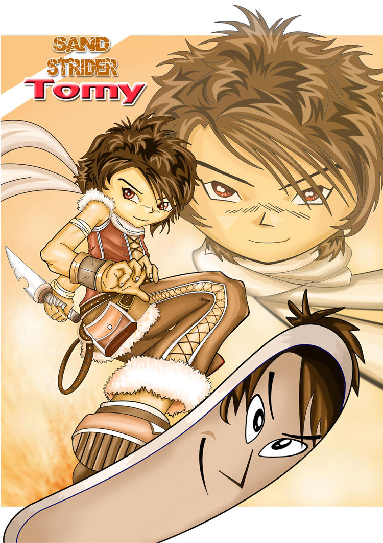 SAND STRIDER TOMYmangaholix by jeffbedash325 on DeviantArt