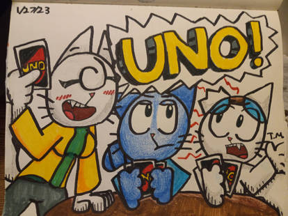 I GAVE A UNO REVERSE CARD TO KIRBYCORP by 123riley123 on DeviantArt