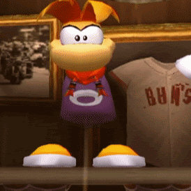 Rayman Eating a Carrot | GIF by TannookioYT on DeviantArt