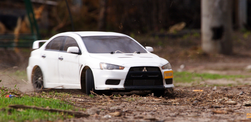 Mitsubishi Lancer Evo X drive