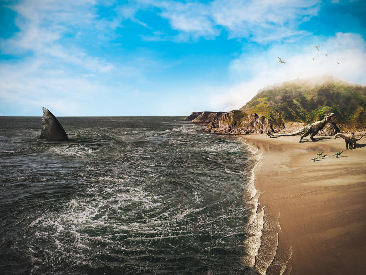 The Meg 2 concept art by Pronob10 on DeviantArt