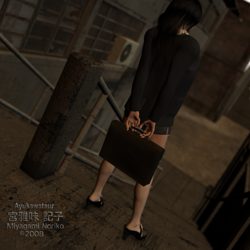 morning alley by Ayukawataur