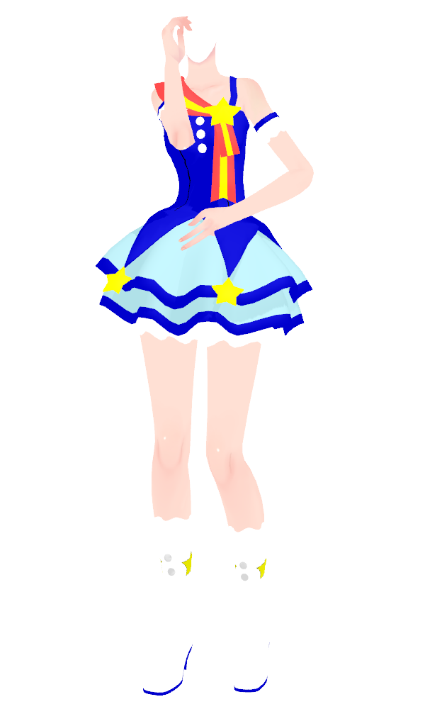 MMD Dress Idolm@ster with Tda Base -Download- 2