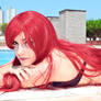 Erza Scarlet (Bikini) Cosplay