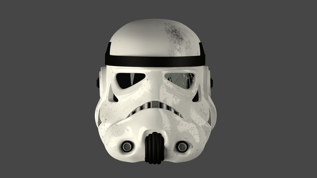 Stormtrooper Damaged (Blender) by gabomastr on DeviantArt