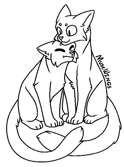 Warrior Cats Couple Base By Musewings On Deviantart Warrior Cats Couple Base By Musewings On Deviantart