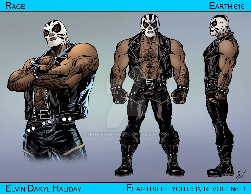 Marvel Rage Returned Rage (Avengers Initiative) Character Study by Dristin007 on DeviantArt