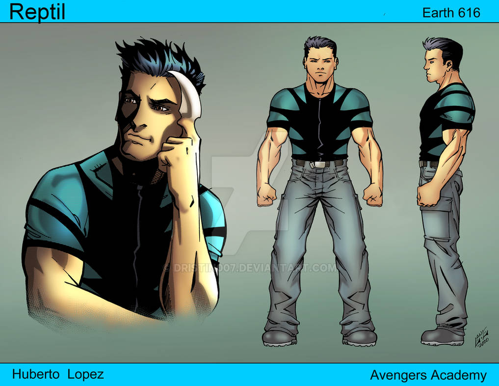 Reptil Character Study by Dristin007 on DeviantArt