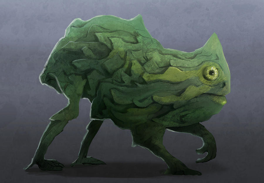Creature Thing Creature thing by KristinnS on DeviantArt