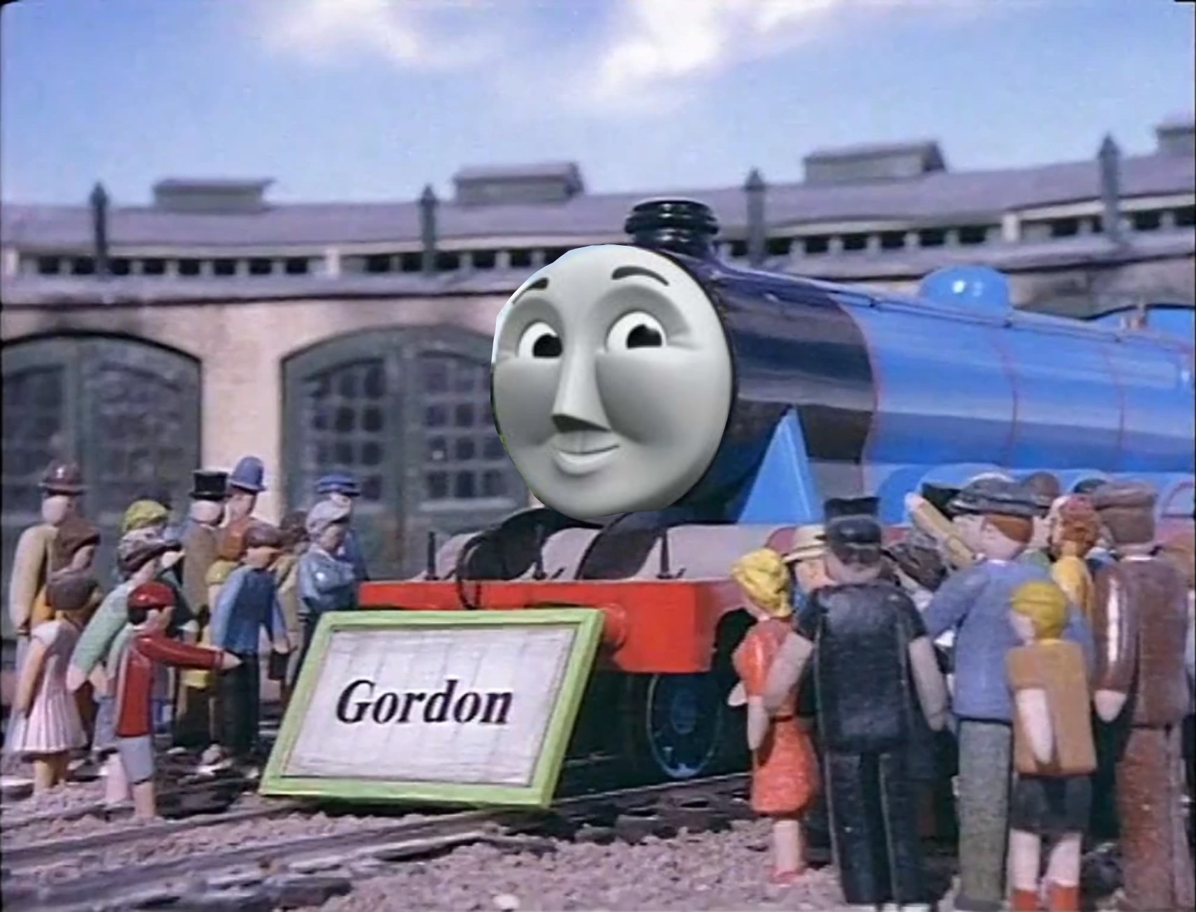 Gordon nameboard pic with cgi face by TAFJoey35 on DeviantArt