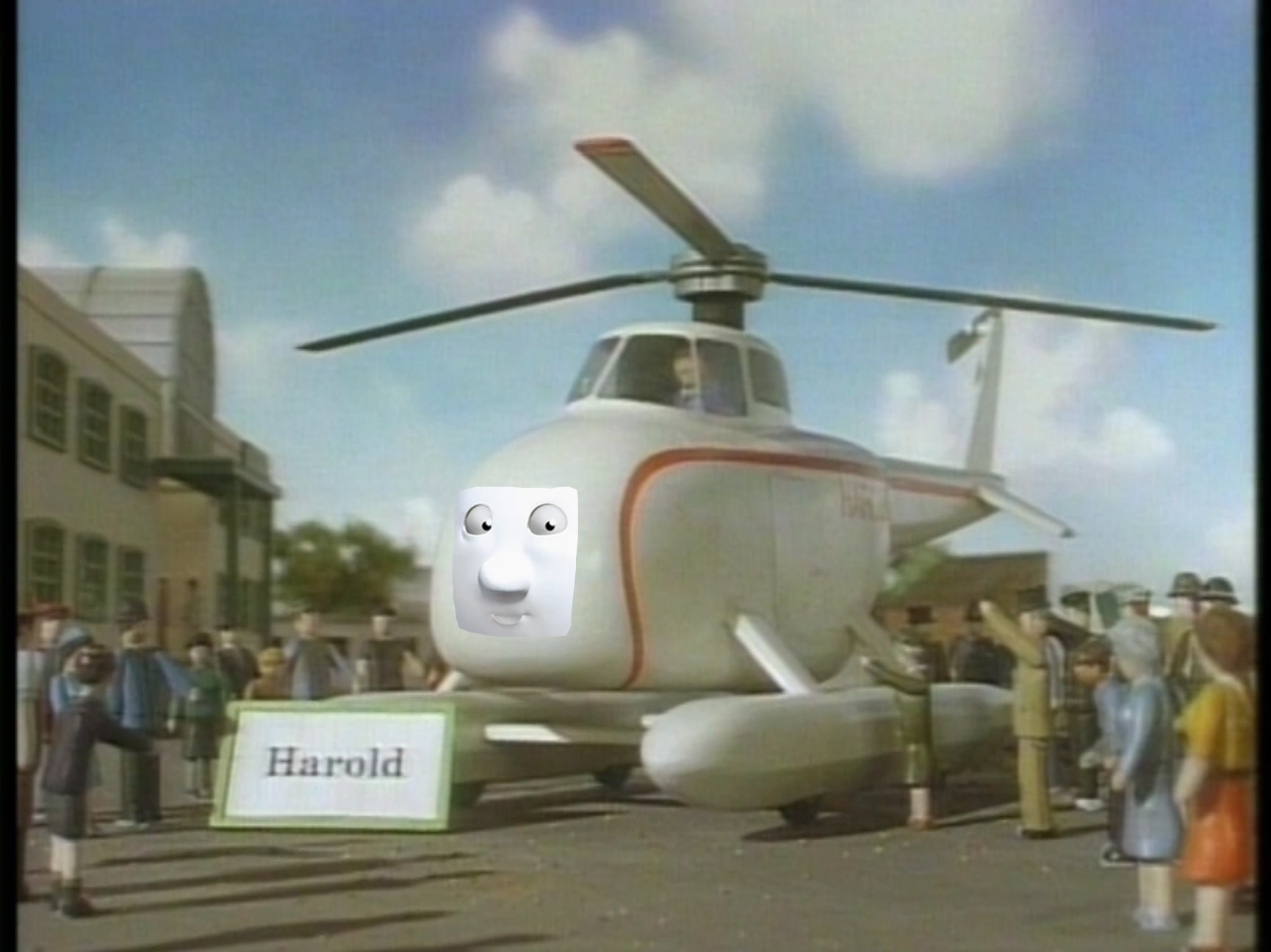 Harold Front View Harold nameboard pic with cgi face by TAFJoey35 on DeviantArt