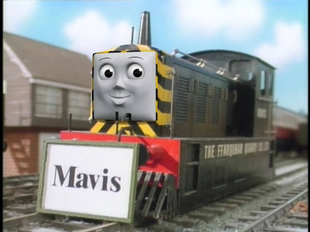 Mavis right-sided nameboard pic with cgi face by TAFJoey35 on DeviantArt