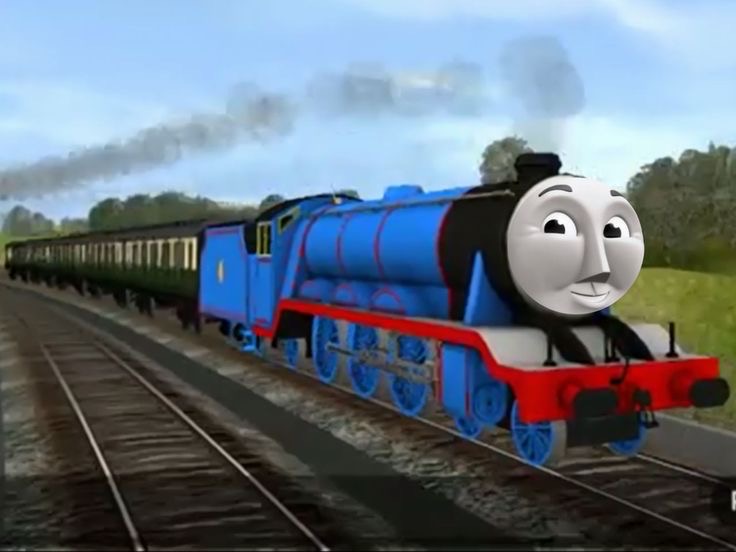 Gordon Cgi Model Sodor Workshops Gordon with a cgi face by TAFJoey35 on DeviantArt