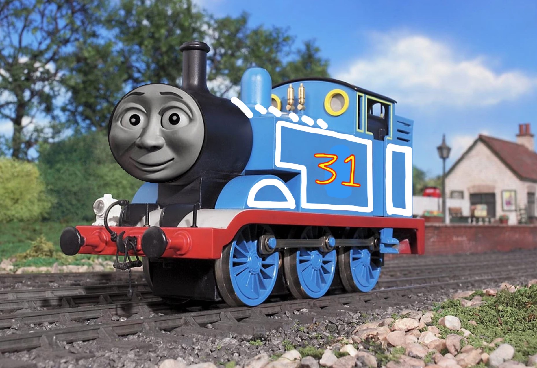 Murray the E2 tank engine by TAFJoey35 on DeviantArt