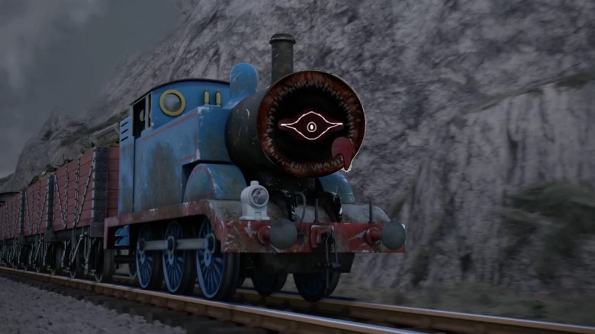 Sodor Fallout AU Thomas as the beast pic by TAFJoey35 on DeviantArt
