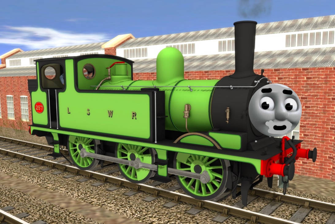 Keltjn the LSWR G6 tank engine in LSWR livery by TAFJoey35 on DeviantArt
