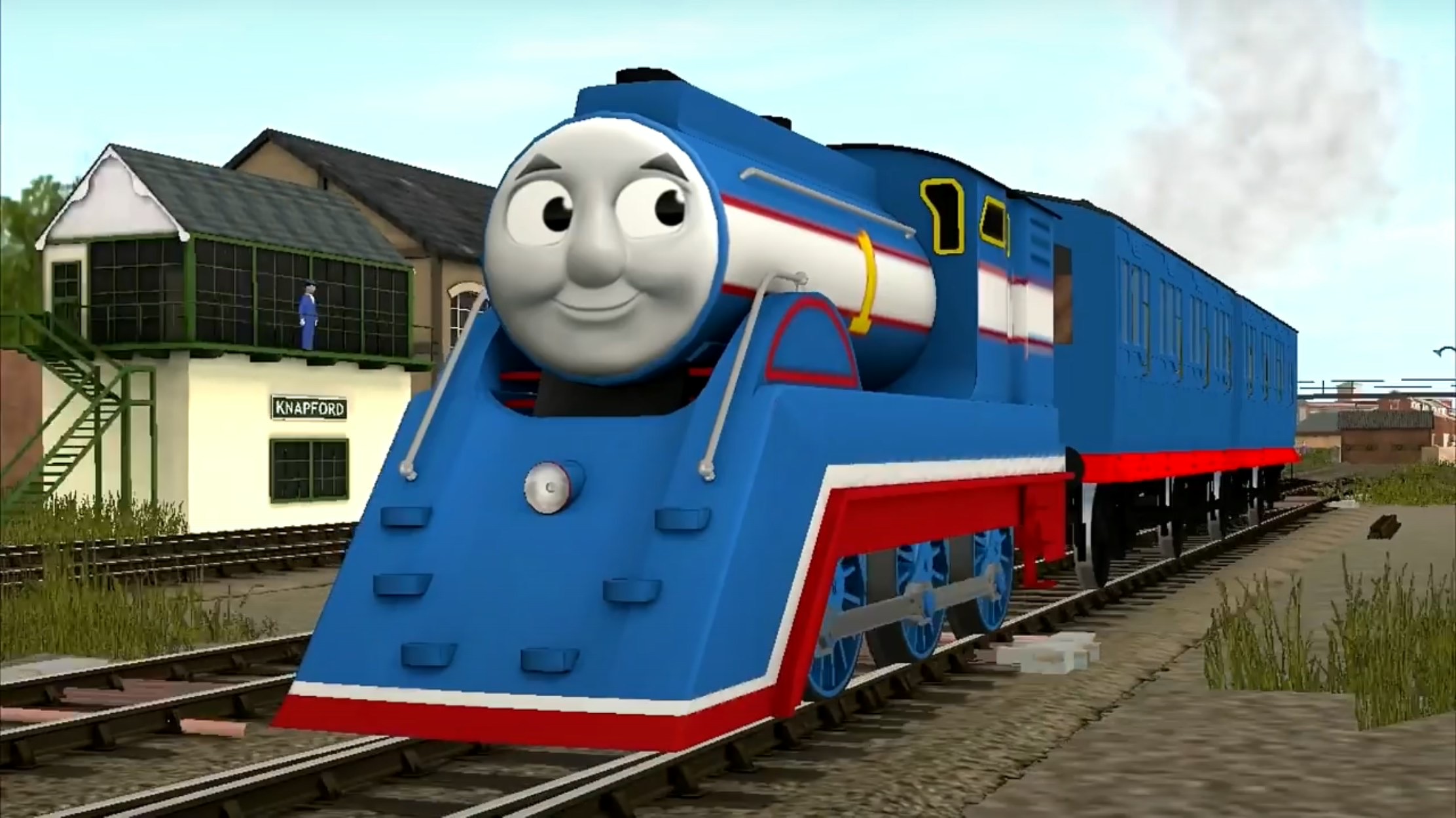 Streamline Thomas Trainz Streamlined Thomas by TAFJoey35 on DeviantArt