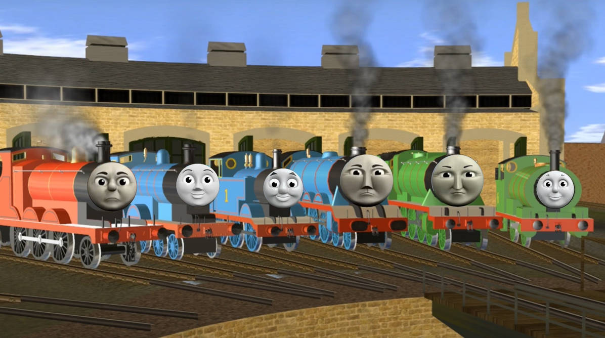 Trainz 1-6 Steam Team Members with Cgi Faces by TAFJoey35 on DeviantArt