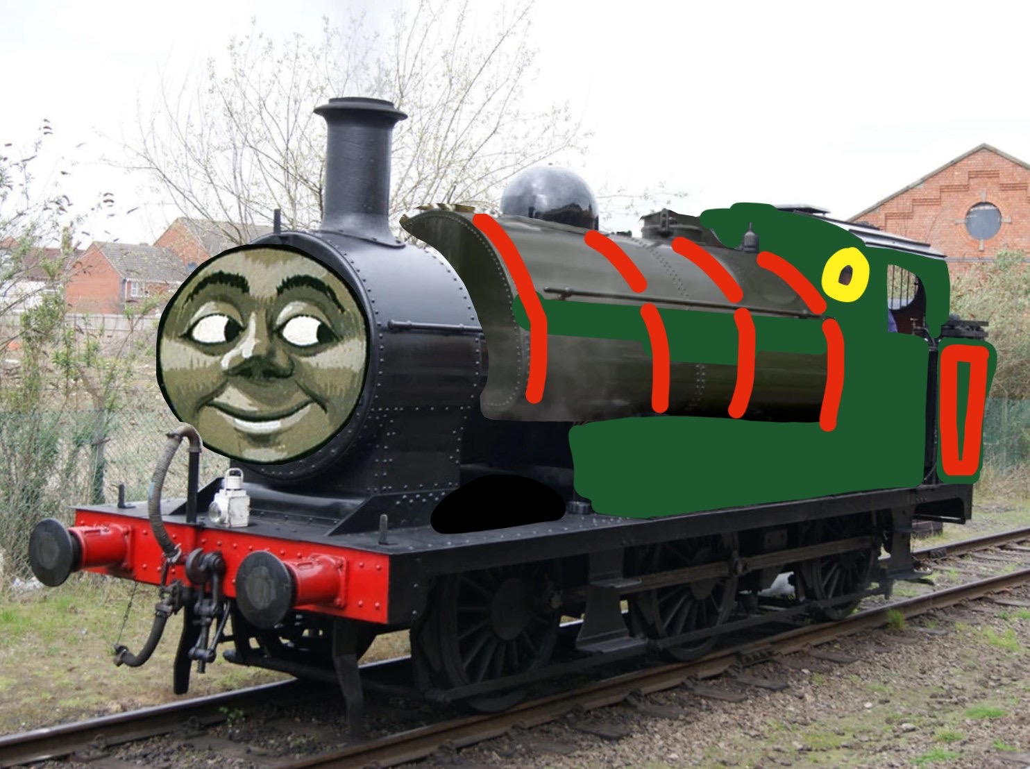 The Dark Green Engine Rws The Dark Green Tank Engine in Real Life by TAFJoey35 on DeviantArt