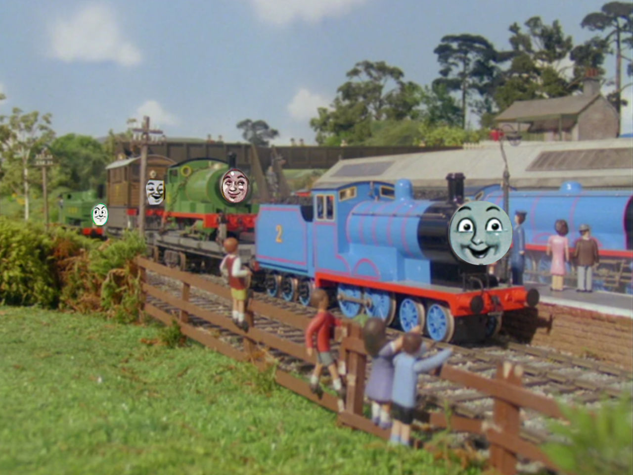 Thomas And The Special Letter Pic With RWS Faces 3 by TAFJoey35 on ...