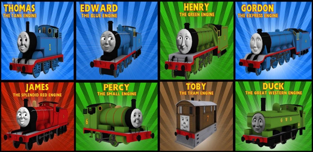 Trainz SI3D The Eight Famous Engines 2010 Models by TAFJoey35 on DeviantArt