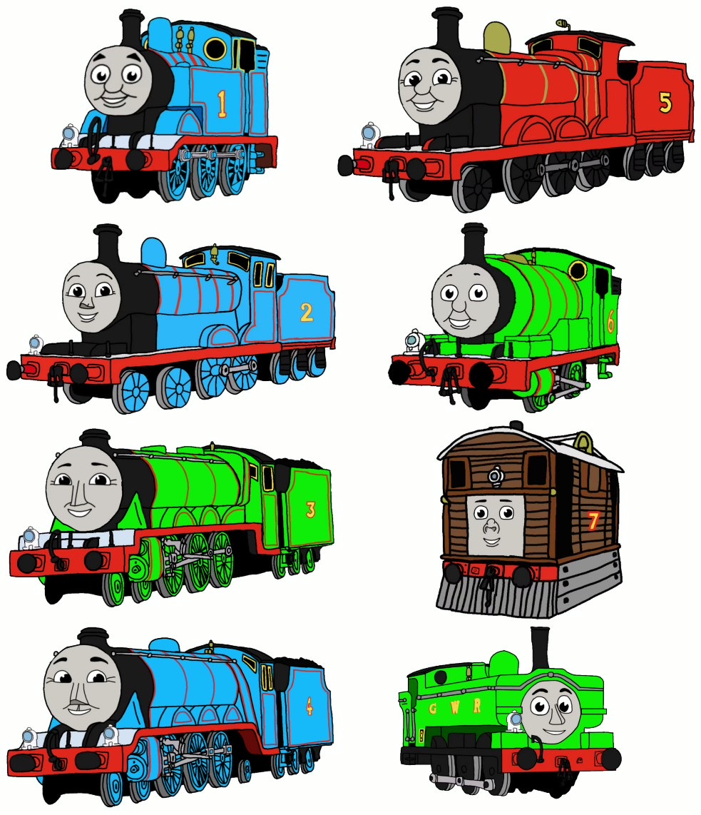 Engine Character The Eight Famous Engine (GTRE CGI Style) by TAFJoey35 on DeviantArt