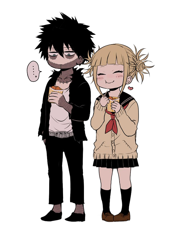 Dabi and Toga Chibi Render by Lcookies on DeviantArt