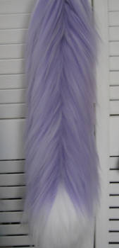 Lavender Blended Yarn Tail