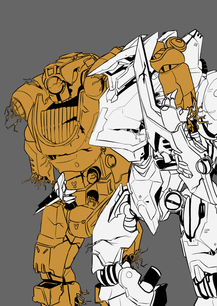 Tacit Ronin and Horizon Brave by maggie97 on DeviantArt