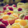 Fruit cupcakes