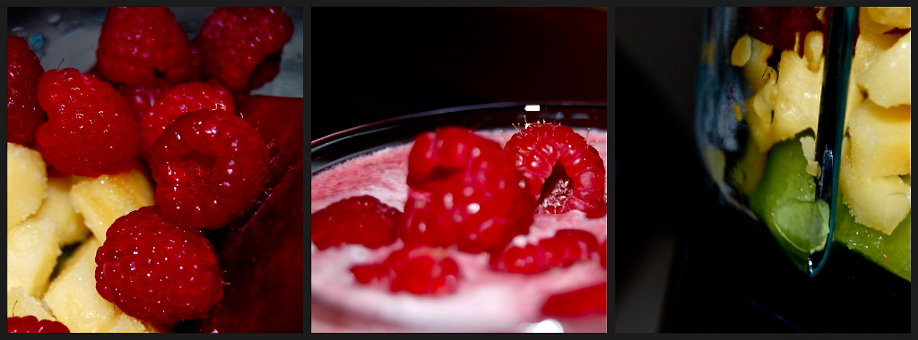 Smoothie Triptych.