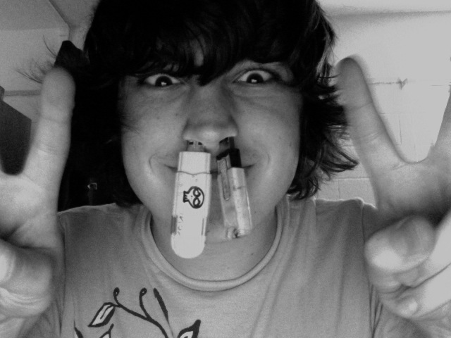 Flash drives... in my nose. by roninmakeswaffles