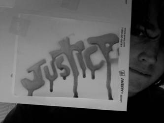 JUSTICE Sticker