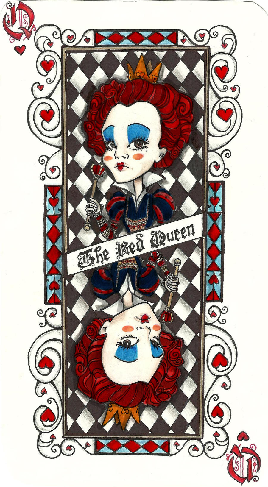 red queen card game by MademoiselleChoco on DeviantArt
