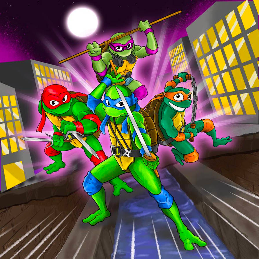 Teenage Mutant Ninja Turtles: Mutant Mayhem by darrylleech on DeviantArt
