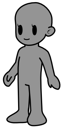 Paper Mario Base- Female- Toddler by Cross-Cresent-Creed on DeviantArt