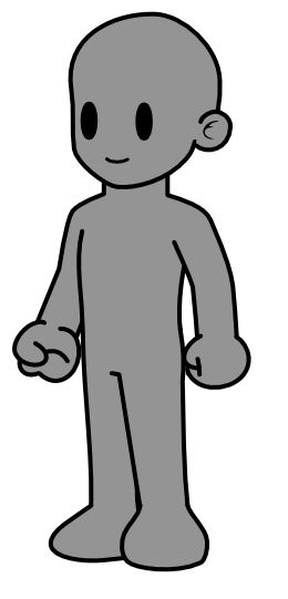 Paper Mario Base- Male- Child by Cross-Cresent-Creed on DeviantArt