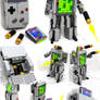 Domaster and Tetrawing - Game Boy / Tetris robots