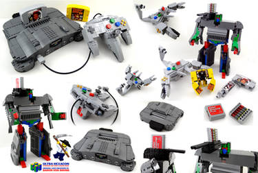 The LEGO / Nintendo 64 / Transformer project