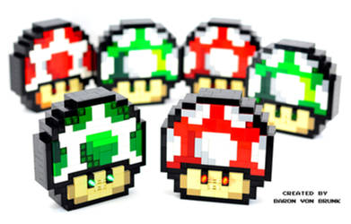 Electronic LEGO Super Mario Mushrooms