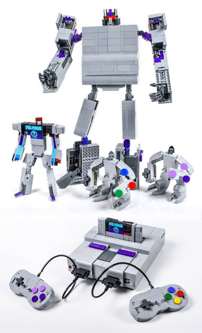 LEGO Super Nintendo Transformers by VonBrunk on DeviantArt
