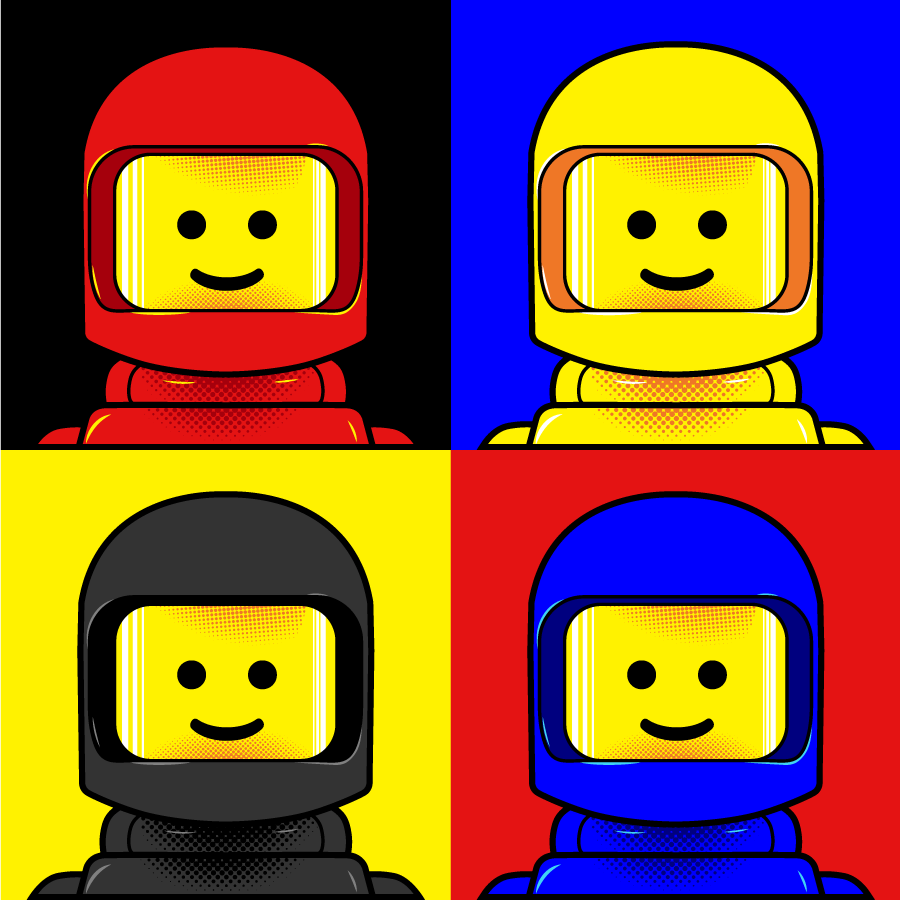 Lego pop art hotsell